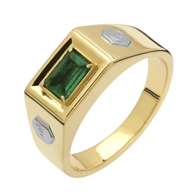 Anel de Formatura de Ouro 18K Masculino